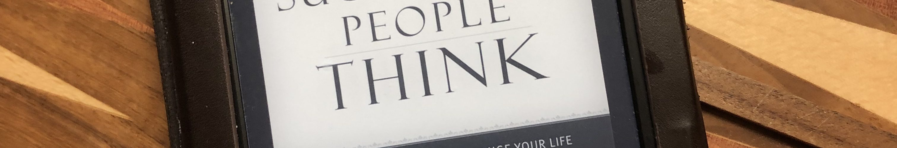 How Successful People Think