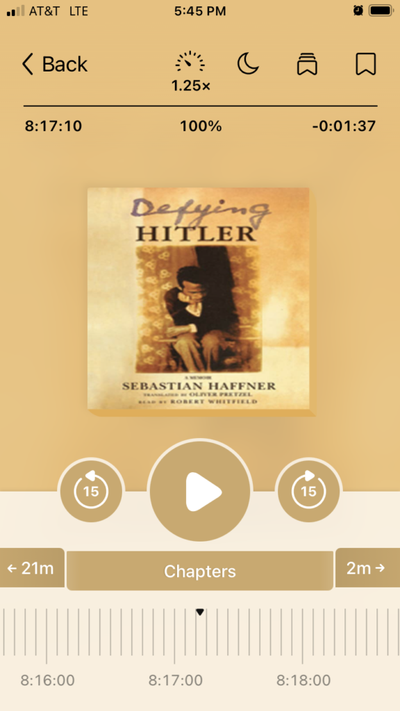 Defying Hitler