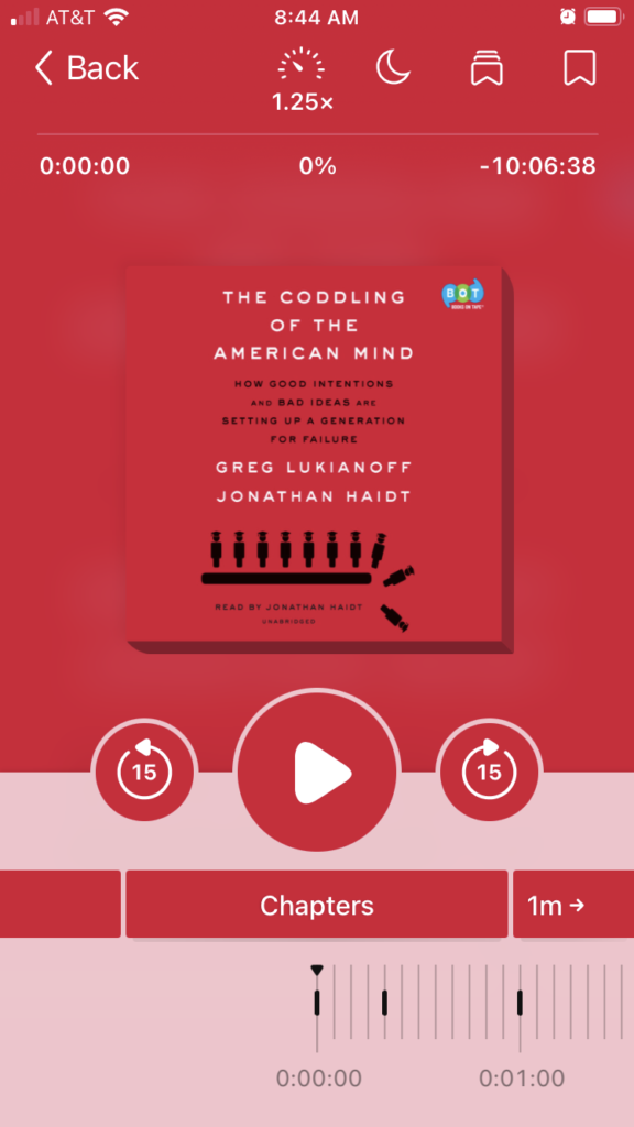 Coddling of the American Mind